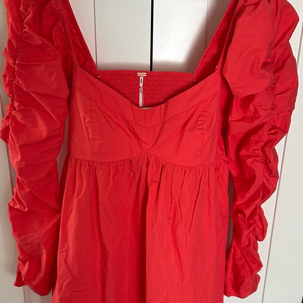 NWT Free People Lindsay BABYDOLL Dress Size Medium - Picture 6 of 9
